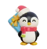 Penguin hiding Present