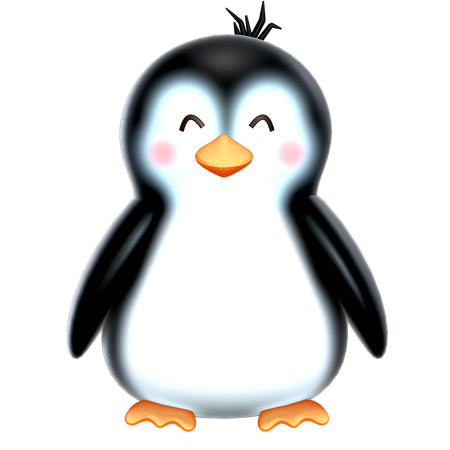 ペンギン  3D Icon