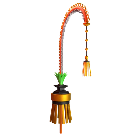 Penjor balinesa  3D Icon