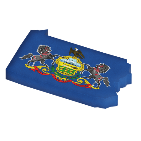 Pennsylvania  3D Icon
