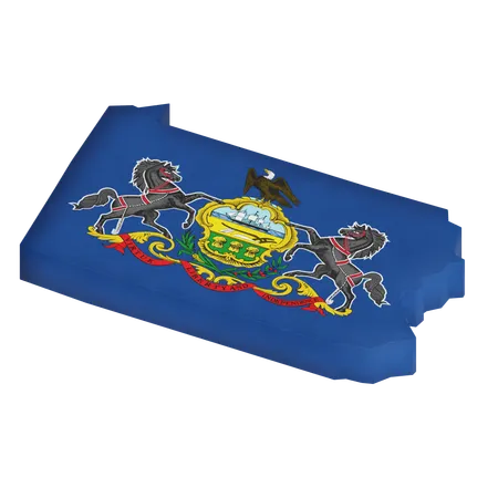 Pennsylvania  3D Icon