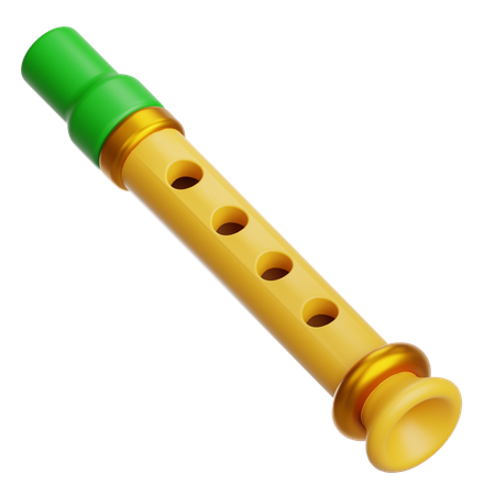 Penny Whistle  3D Icon