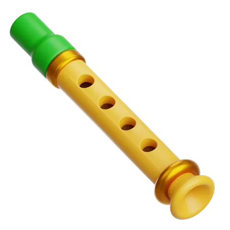 Penny Whistle  3D Icon