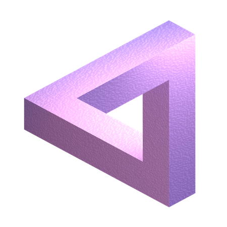 Triângulo de Penrose  3D Icon