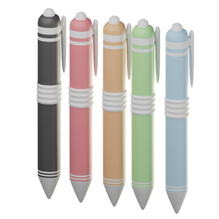 Pens  3D Icon