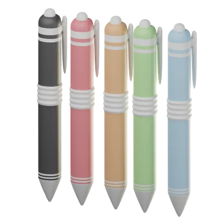 Pens  3D Icon