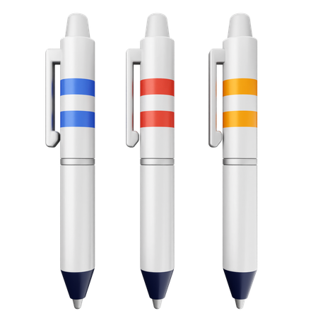 Pens Education  3D Icon