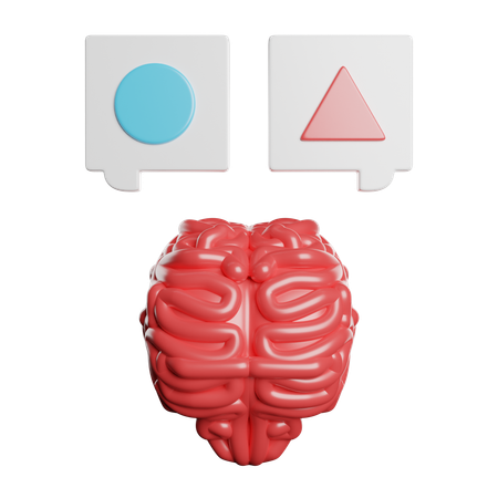 Pensamiento creativo  3D Icon