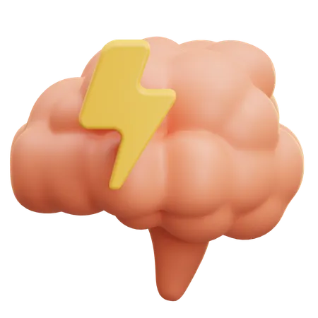 Pensamiento creativo  3D Icon