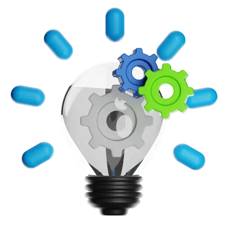 Pensamento  3D Icon