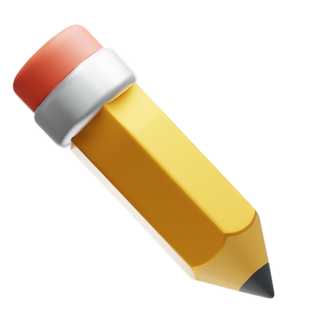 Pensil  3D Icon