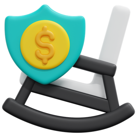 Pension  3D Icon