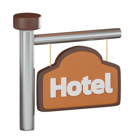 Junta del hotel  3D Icon