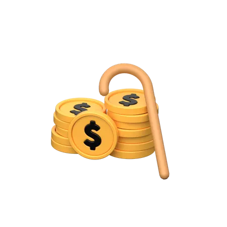 Pension Fund 3 D Icon Symbolizing Retirement Savings Financial Security And Investment Management For Future Retirement Income And Benefits 3D Icon