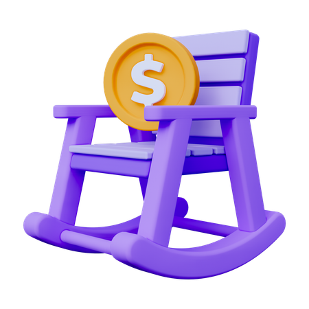 Pension fund  3D Icon