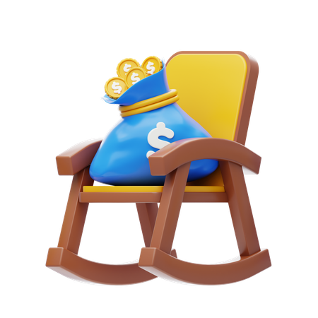 Pension Fund  3D Icon