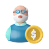 3d pension emoji