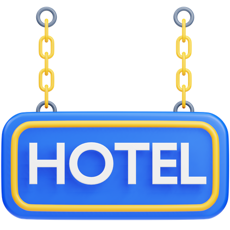 Junta del hotel  3D Icon