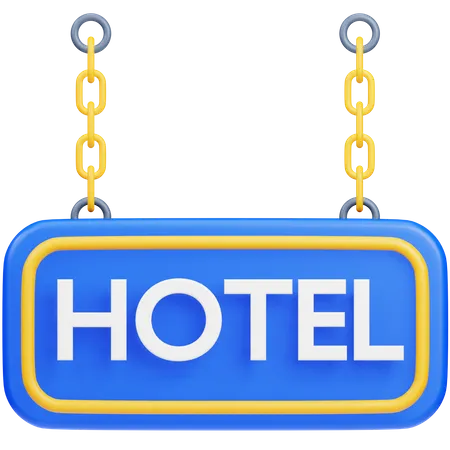 Junta del hotel  3D Icon