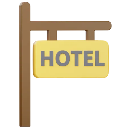 Junta del hotel  3D Icon