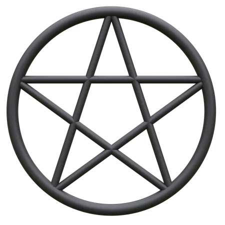 Pentacle 3 D Icon Illustration 3D Icon
