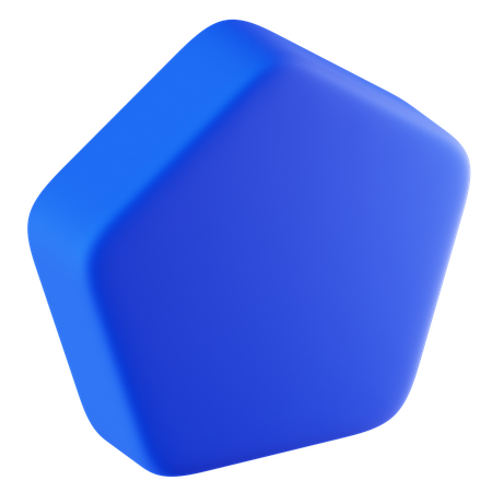 Pentagon  3D Icon