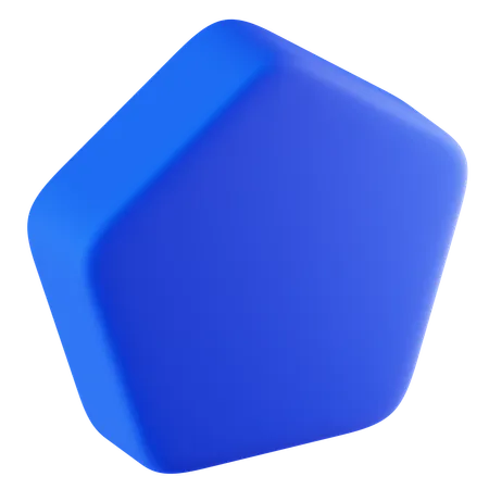Pentagon  3D Icon