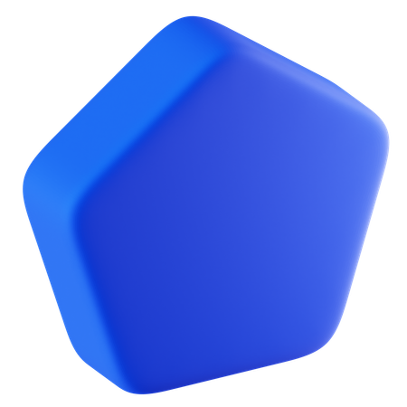 Pentagon  3D Icon