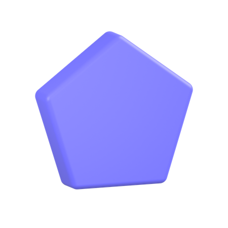 Pentagon  3D Icon