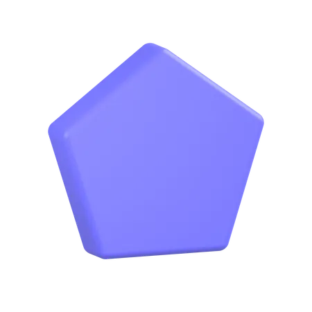 Pentagon  3D Icon