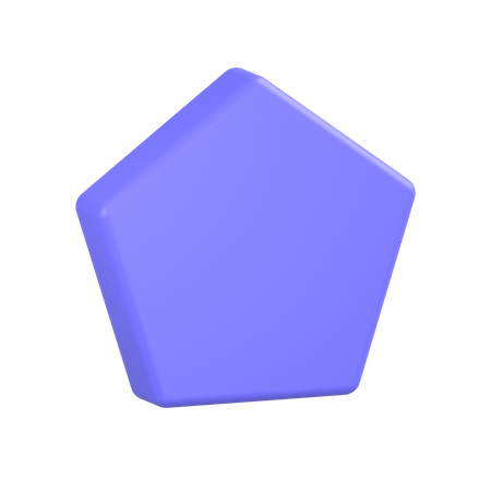 Pentagon  3D Icon