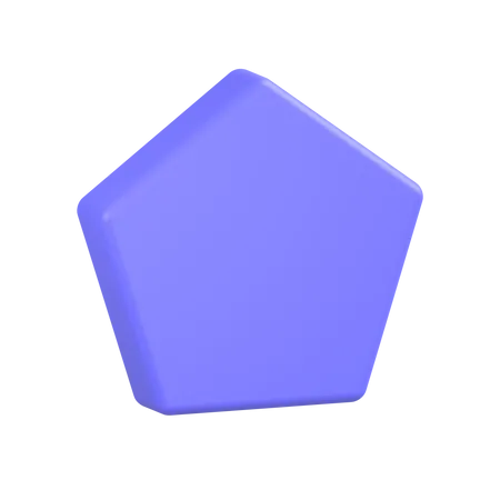 Pentagon  3D Icon