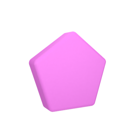 Pentagon  3D Icon