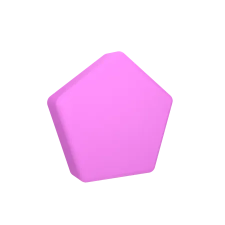 Pentagon  3D Icon