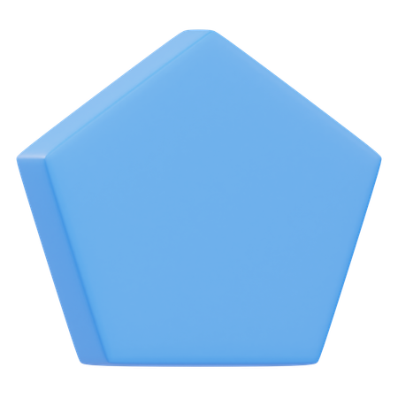 Pentagon  3D Icon