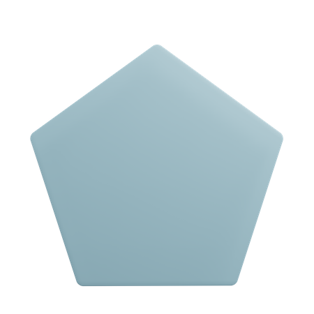 Pentagon  3D Icon