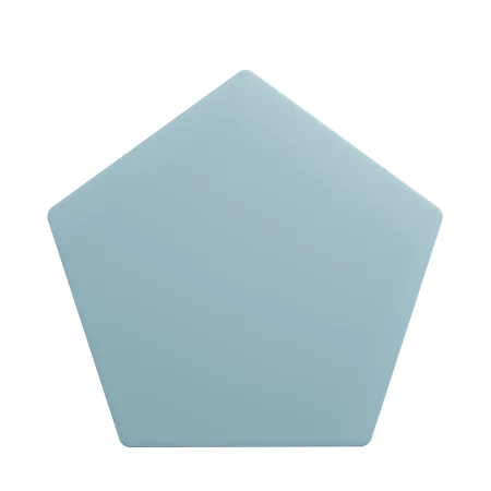 Pentagon  3D Icon