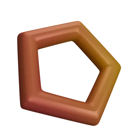 Pentagon  3D Icon