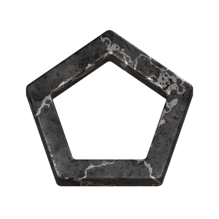 Pentagon  3D Icon
