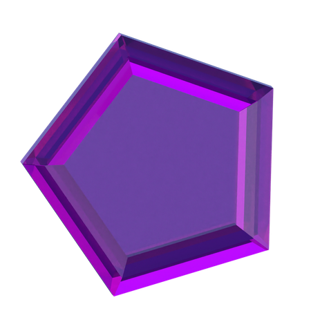 Pentagon Abstract  3D Icon
