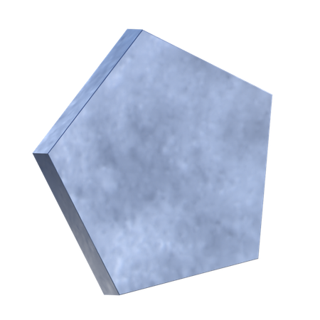 Pentagon Abstract  3D Icon