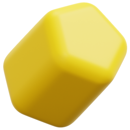 Pentagonal prism  3D Icon