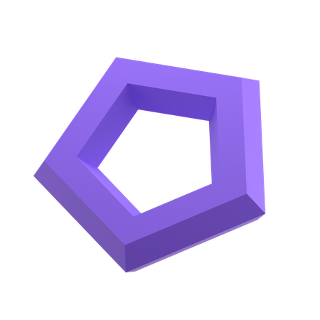 Pentagone  3D Icon