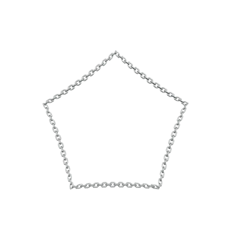 Ornement du pentagone  3D Icon