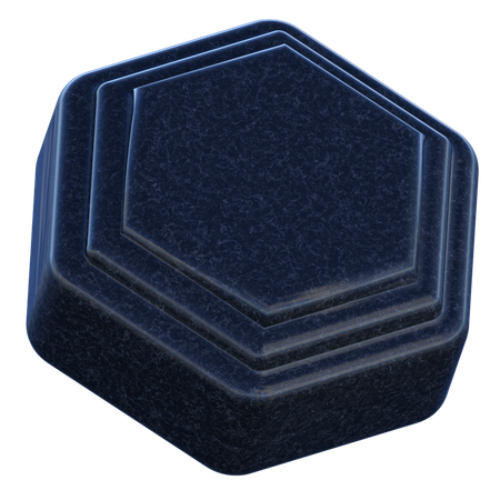 Pentágono abstracto  3D Icon