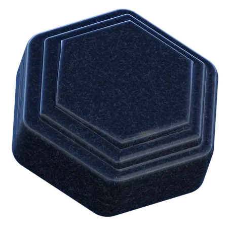 Pentágono abstracto  3D Icon