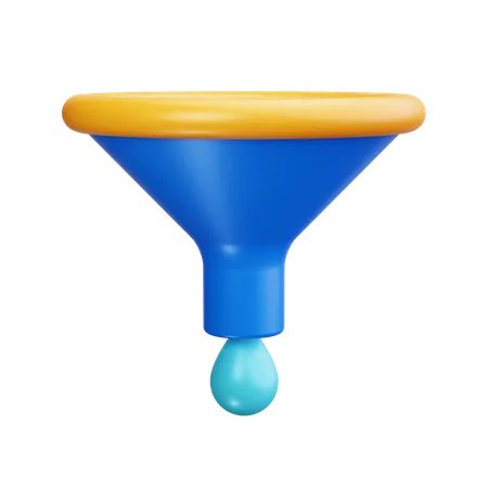 La pénurie d'eau  3D Icon