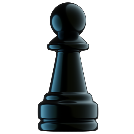 Peón de ajedrez  3D Illustration