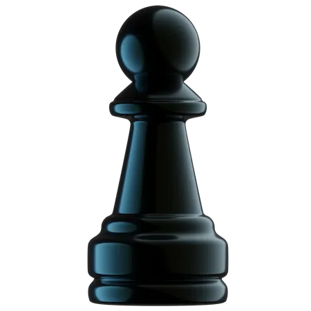 Peón de ajedrez  3D Illustration