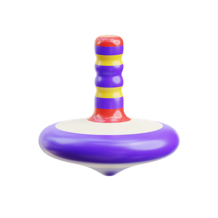 Peonza  3D Icon